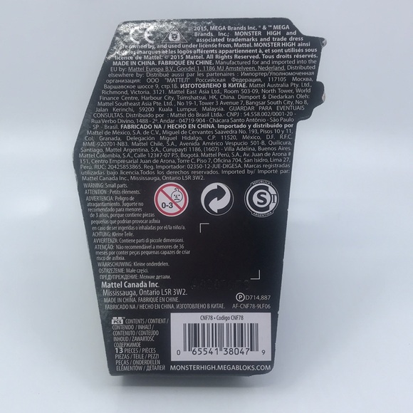 Monster High Mega Blocks Lagoona Series 3 Still Sealed Please Read - Picture 3 of 7